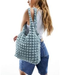 Glamorous - Popcorn Texture Shoulder Bag - Lyst