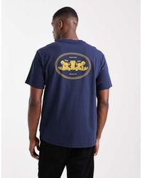Levi's - 2 Horse Badge Logo Back Print Vintage Oversized T-Shirt - Lyst
