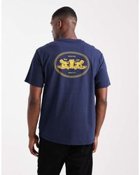 Levi's - Oversized T-Shirt Met Vintage Print Van Logobadge Met 2 Paarden Op De Achterkant - Lyst