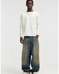 Pull&Bear - Jean baggy super large - Lyst