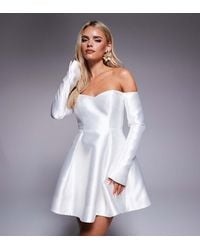 Forever New - Structured Mini Dress - Lyst