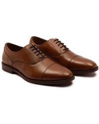 Thomas Crick - Merlin Leather Oxford Toecap Shoes - Lyst