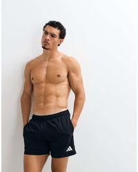 adidas Originals - Adidas Training Essentials Swimshorts With 3 Stripes - Lyst