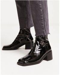 Schuh - Blake Heeled Sock Boots - Lyst