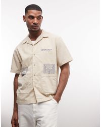 Element - – seersucker-hemd - Lyst