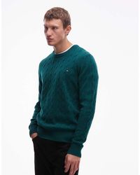 Tommy Hilfiger - Lambswool Cable Knit Jumper - Lyst