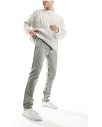 Calvin Klein - Authentic - jeans dritti lavaggio acido medio - Lyst