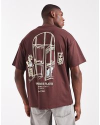 Jack & Jones - Oversized T-shirt With Originals Sketch - Lyst