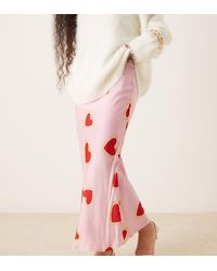 Never Fully Dressed - Petite Dorris Satin Maxi Slip Skirt - Lyst