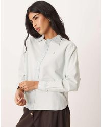 Polo Ralph Lauren - Cropped Boxy Shirt - Lyst