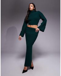 Wanderdoll - Wander Doll Exclusive Mabel Deep Foldover Waistband Maxi Skirt - Lyst