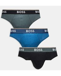 BOSS - 3 Pack Power Briefs - Lyst
