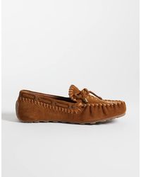 Free People - Misty Suede Moccasin Shoes - Lyst