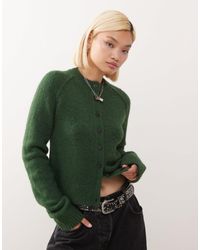 Weekday - Wool Blend Fitted Cardigan - Lyst