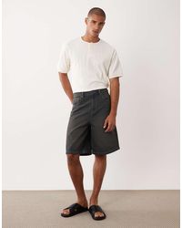ASOS - Loose Denim Jorts - Lyst