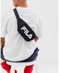 fanny pack fila black