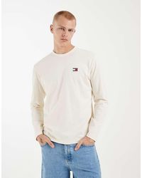 Tommy Hilfiger - Badge Logo Long Sleeve T-shirt - Lyst