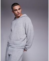 The Couture Club - – kapuzenpullover aus bouclé-strick - Lyst
