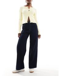 JJXX - – tokyo – jeans mit weitem bein aus dunkelem denim - Lyst