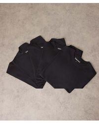 SELECTED - Set Van 5 T-Shirts Met Normale Pasvorm - Lyst
