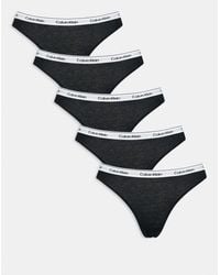 Calvin Klein - Modern Logo 5 Pack Bikini Briefs - Lyst