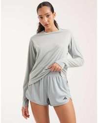adidas Originals - Pacer Essentials Knit High-Rise Shorts - Lyst