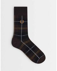 Fred Perry - Tartan Sock - Lyst