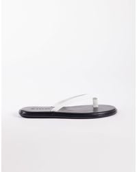 SEQWL - Jelly Flip Flops - Lyst