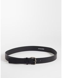 Jack & Jones - Leather Mix Belt - Lyst