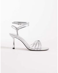 ASOS - Heroic Minimalist Strappy Heeled Sandals - Lyst