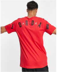 Camiseta negra con estampado en la espalda Nike de hombre de color Negro |  Lyst
