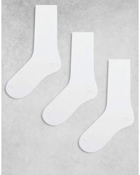ARKET - 3-pack Cotton Rib Socks - Lyst
