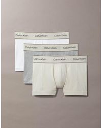 Calvin Klein - 3 Pack Trunks - Lyst