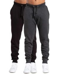 French Connection - 2 Pack Cotton Blend Joggers - Lyst