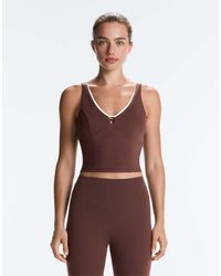 Oysho - Comfortlux V-neck Tank Top - Lyst