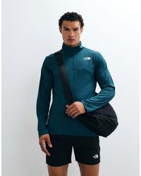 The North Face - Training 24/7 1/4 Zip Logo Top - Lyst