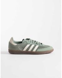 adidas Originals - Samba Og Crochet Trainers Is Light And White - Lyst