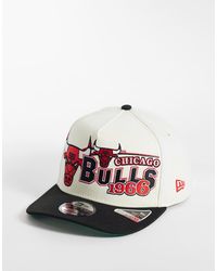 KTZ - Chicago Bulls 9fifty Graphic Logo Cap With Contrast Peak - Lyst