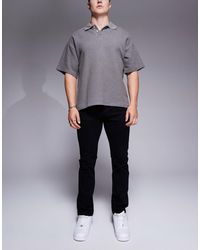BOSS - – delaware – schmal geschnittene jeans - Lyst