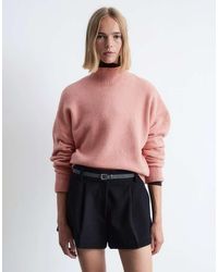 & Other Stories - High Neck Relaxed Knitted Sweater - Lyst