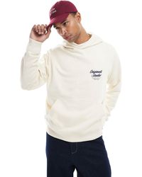 Pull à Capuche Criminal Damage - Logo Grand Format - Gris - Taille L - Polaire - Occasion Bon état