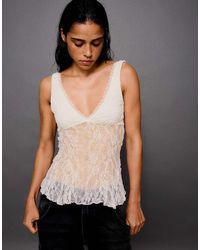 Bershka - Lace Camisole - Lyst
