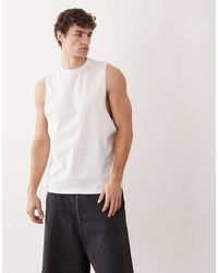 ASOS - Regular Fit Tank With Drop Armhole - Lyst