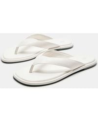Pull&Bear - Flat Strap Sandals - Lyst