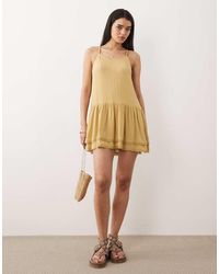 Iisla & Bird - Mini Swing Dress - Lyst
