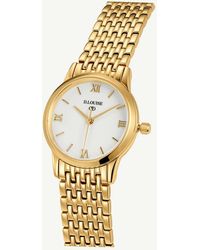 D.Louise - Classic Link Round Watch - Lyst