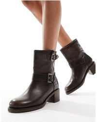 Bronx - New Camperos Biker Ankle Boots - Lyst