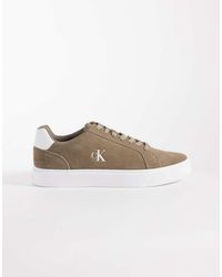 Calvin Klein - Jeans Real Suede Classic Cupsole Sneakers - Lyst