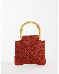Mango - Borsa A Mano - Lyst