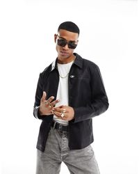 Only & Sons - Faux Leather Jacket - Lyst